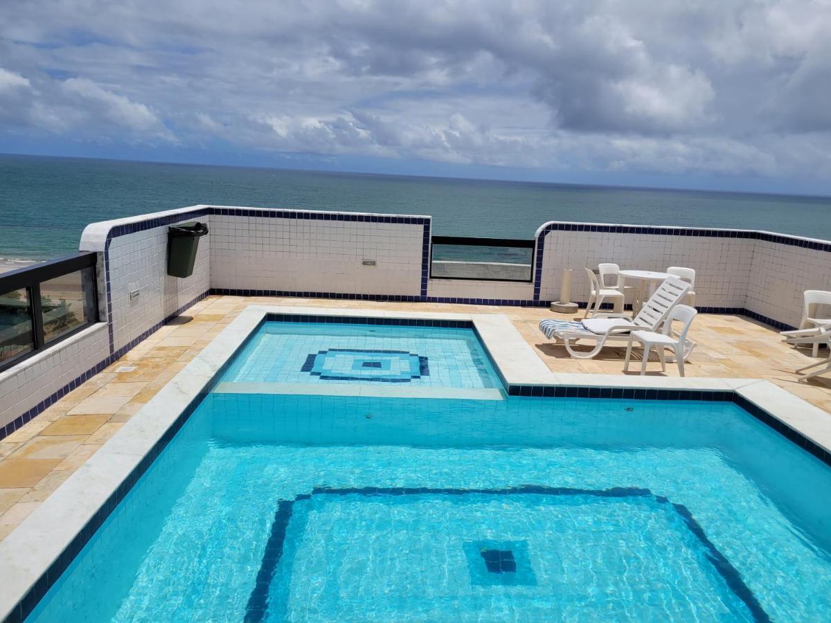 Apto De Frente Para O Mar, Piscina Na Cobertura Recife Exterior foto
