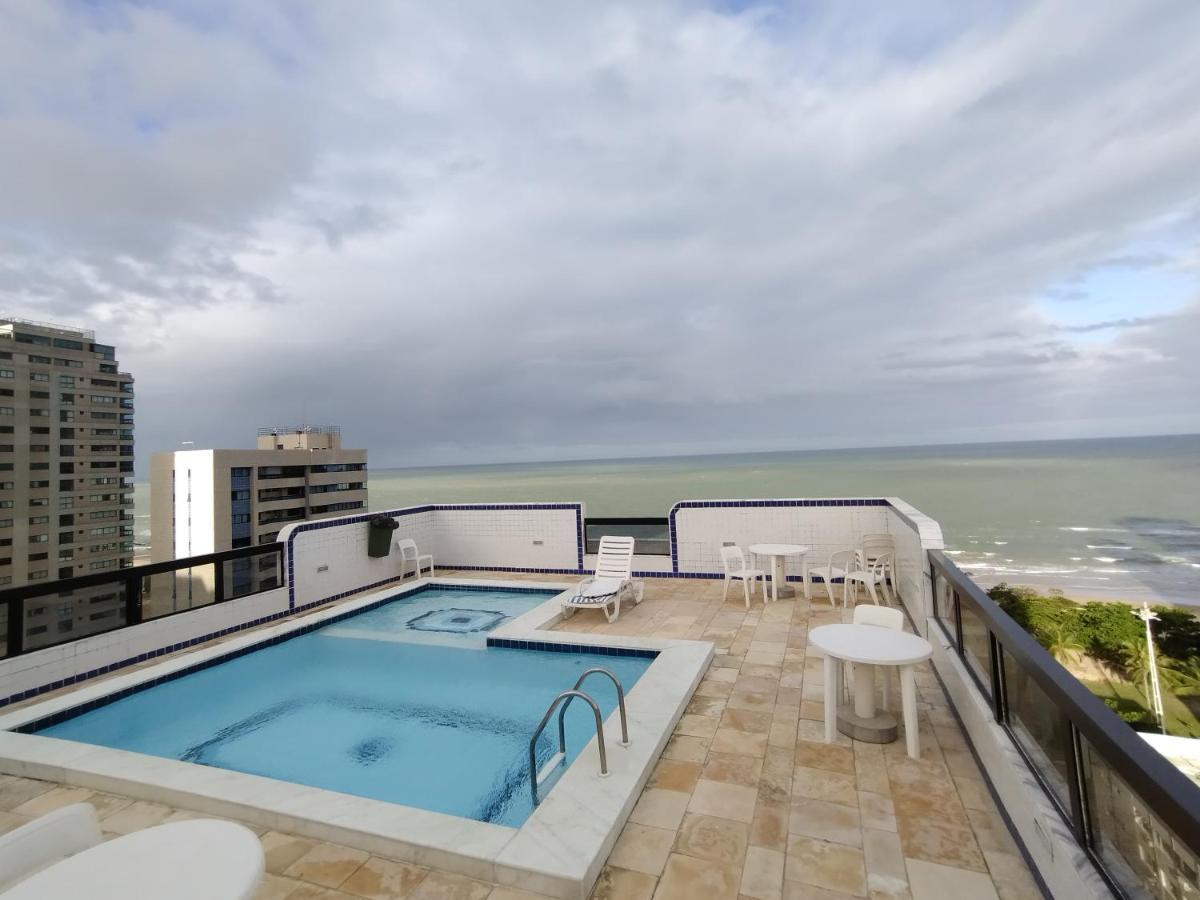 Apto De Frente Para O Mar, Piscina Na Cobertura Recife Exterior foto